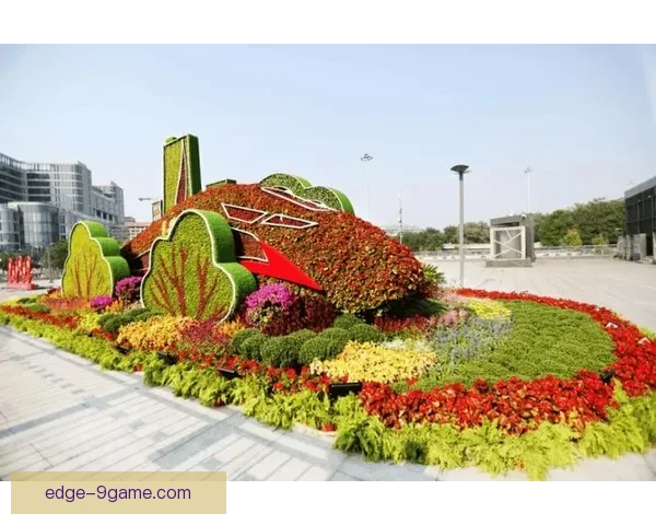 金奖花坛盛装亮相五一节呈现城市花卉艺术新风采 金奖花坛盛装亮相五一节呈现城市花卉艺术新风采